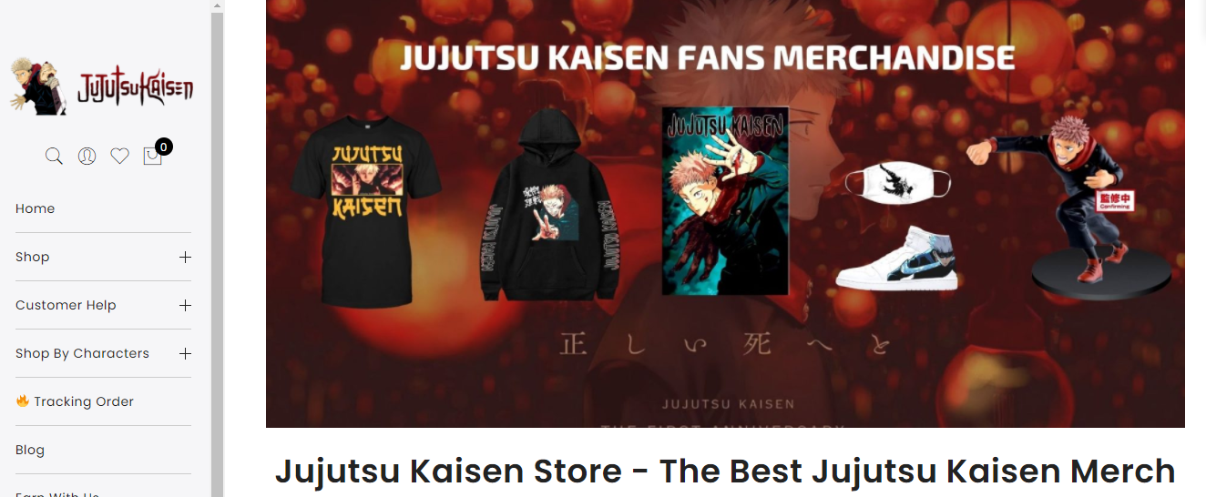 Best Jujutsu Kaisen Merch