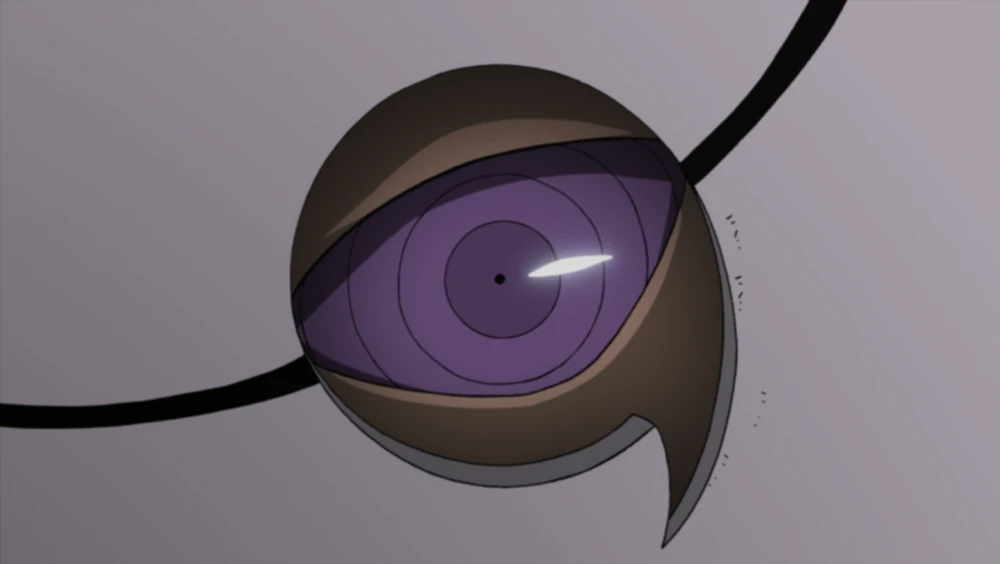 Rinnegan - Naruto Inspired - Horn Button - Court Purple/Black – Viilante USA