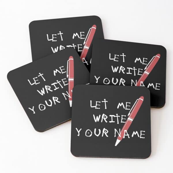 Death Note Coasters | Redbubble