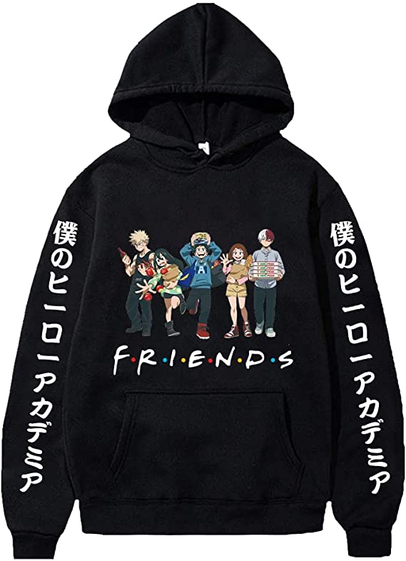 Anime My Hero Academia Boku No Hero Academia MHA Hoodie Sweatshirt for Mens and Women