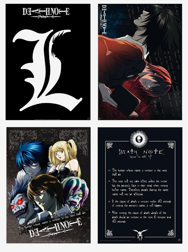 Death Note Mini Poster Pack