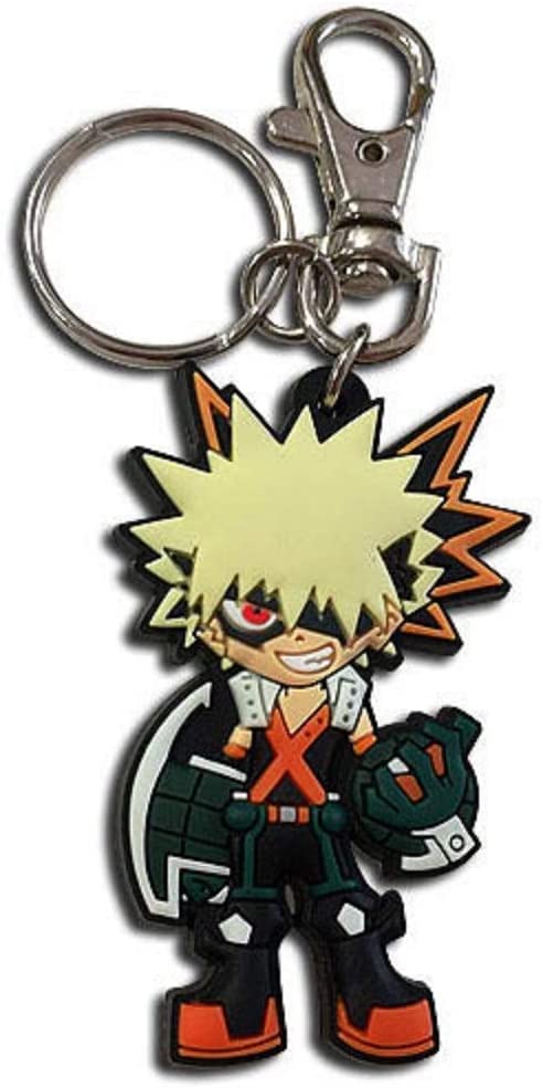 My Hero Academia Anime SD Katsuki Bakugo PVC Keychain