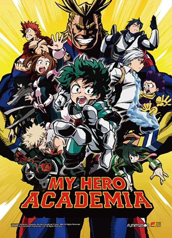 My Hero Academia Key Art Fabric Poster UA Academy