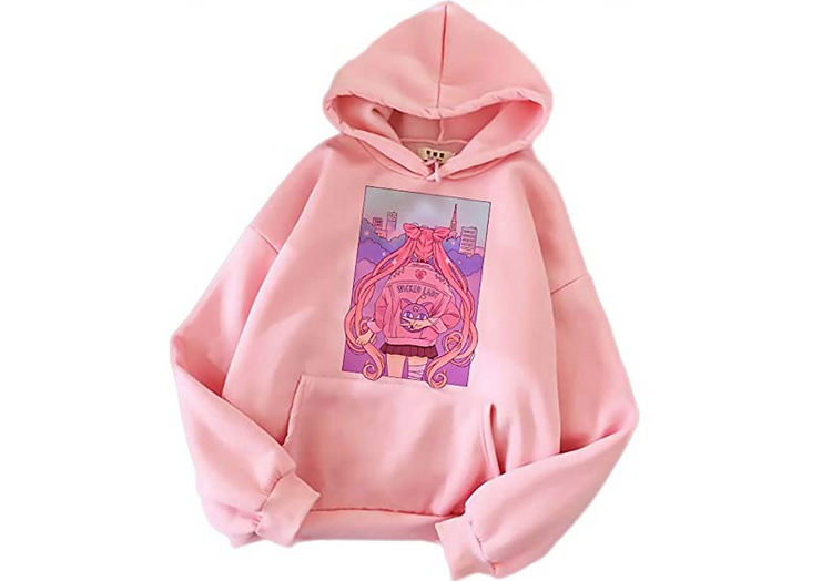 Sailor Moon Pastel Aesthetic Hoodie Sweatshirt