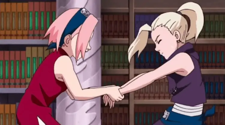 Ino Yamanaka and Sakura