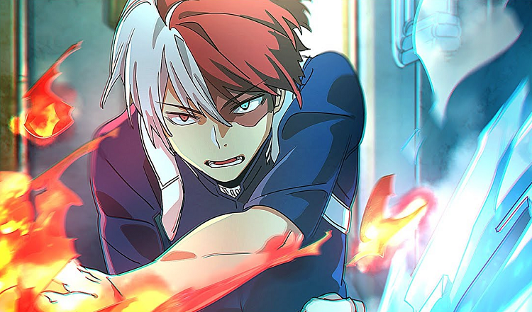 Shoto Todoroki mha