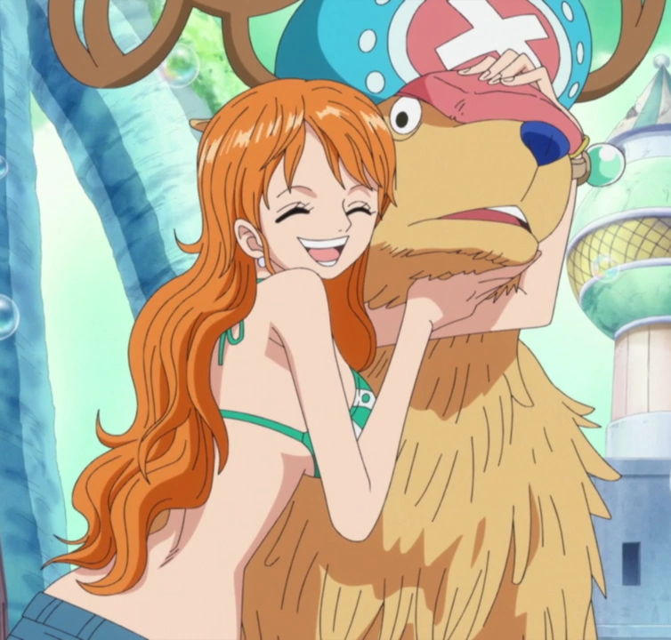 chopper #nami #mugiwaras #onepiece #animes #namionepiece #chopperonep