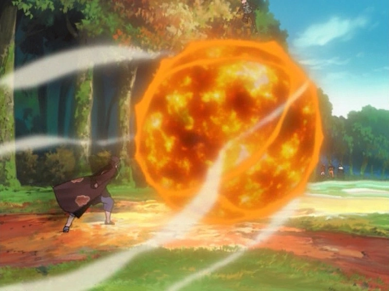 Itachi's fireball 