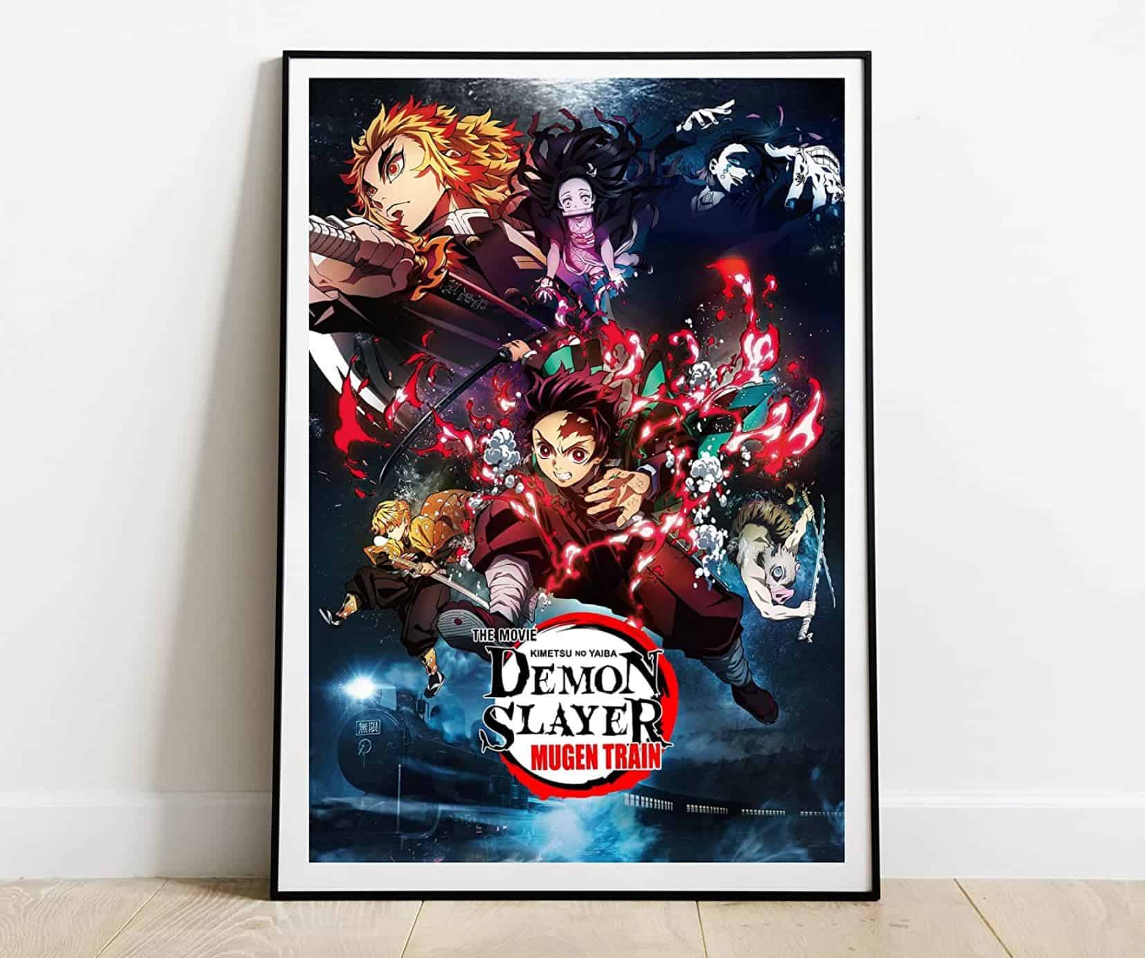 Demon Slayer Kimetsu No Yaiba Mugen Train Wall Poster