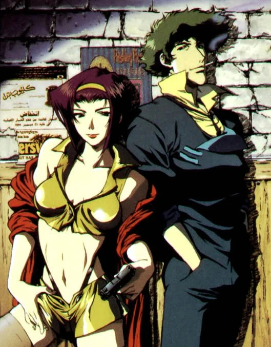 Faye and Spike as Gadjo and Romani