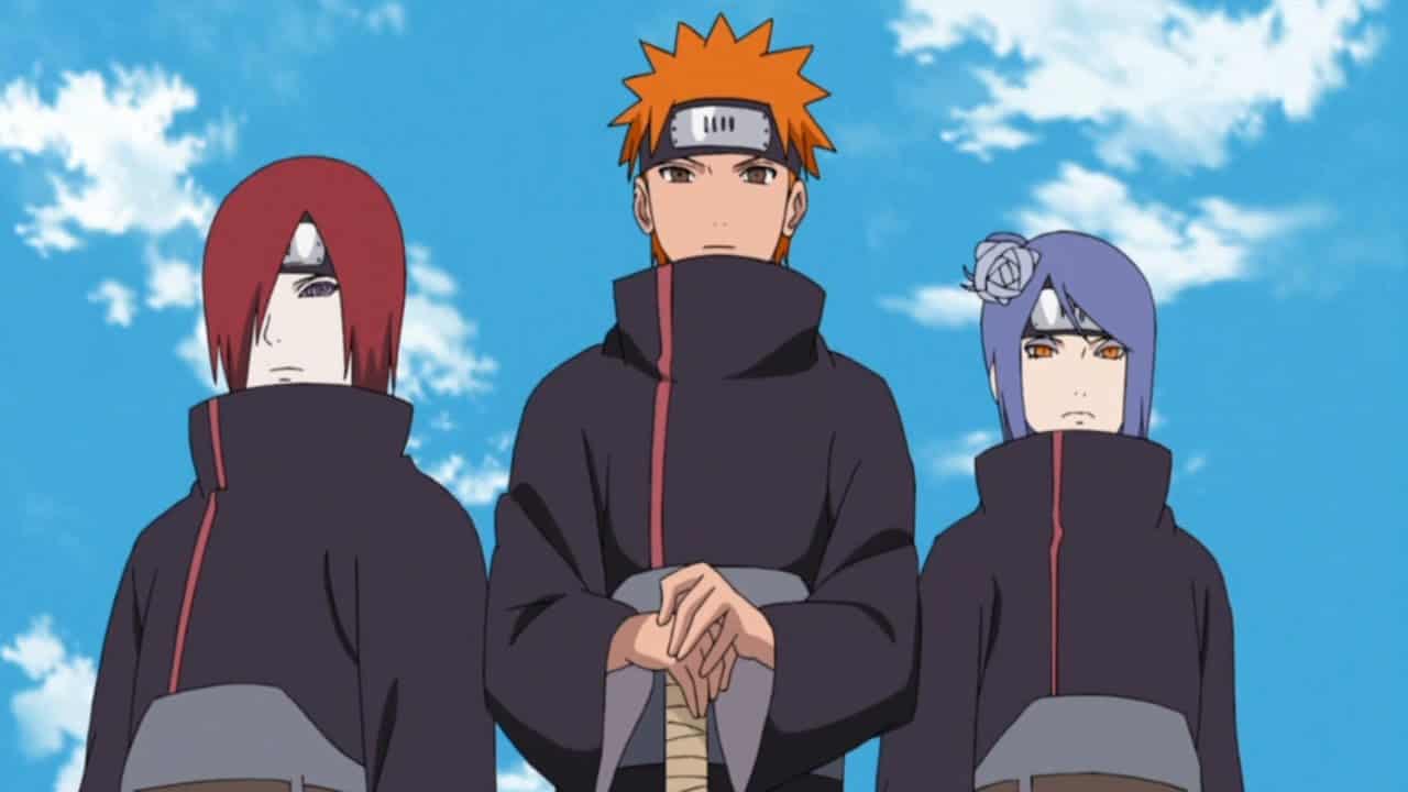 Nagato, Yahiko and Konan