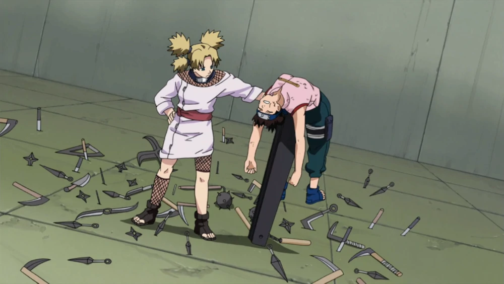 Tenten VS Temari