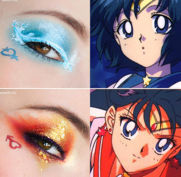 Makeup Inspired in Sailor Moon 