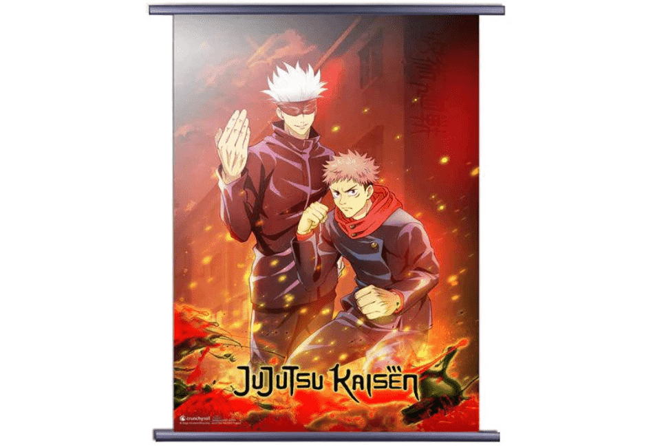 Gojo and Yuji Wall Scroll