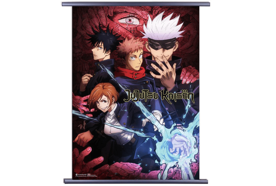 Jujutsu Kaisen Key Art Wall Scroll