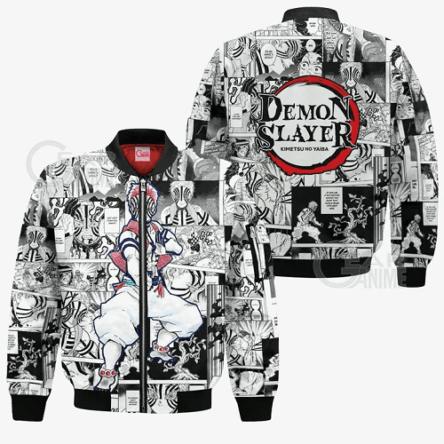 akaza custom bomber jacket