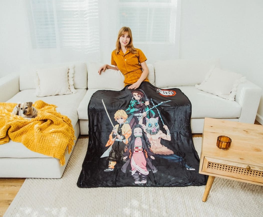 demon slayer blanket