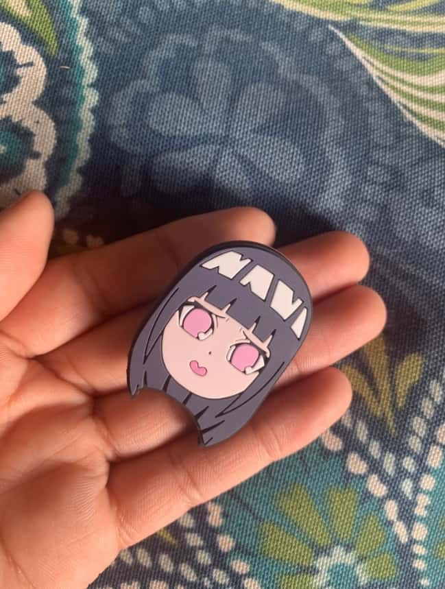 hinata single croc charm