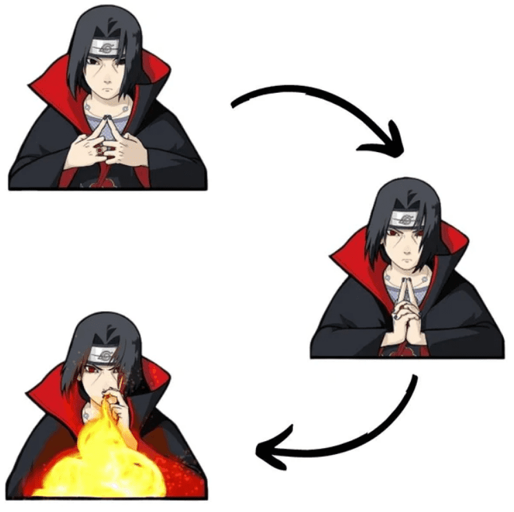 itachi motion sticker