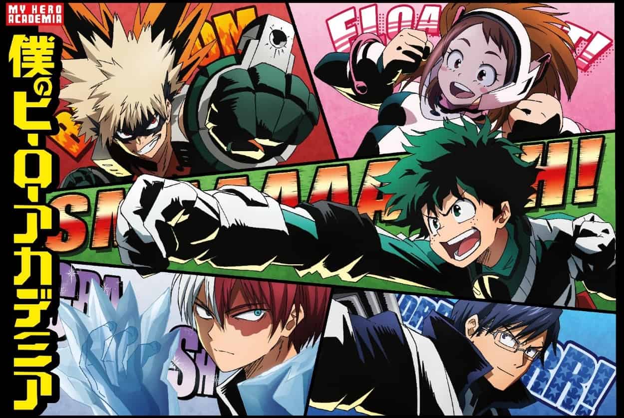 best my hero academia posters mha protagonists in comic strip