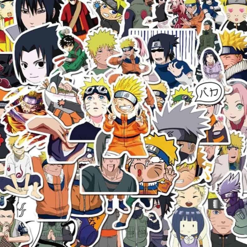 naruto car stickers