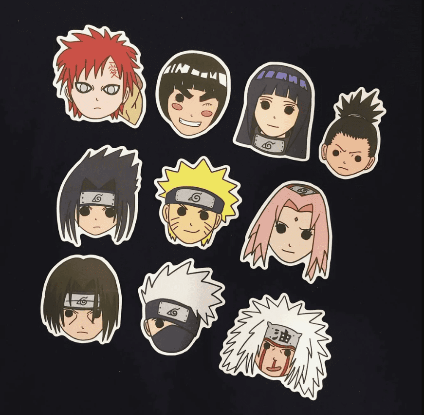 naruto stickers