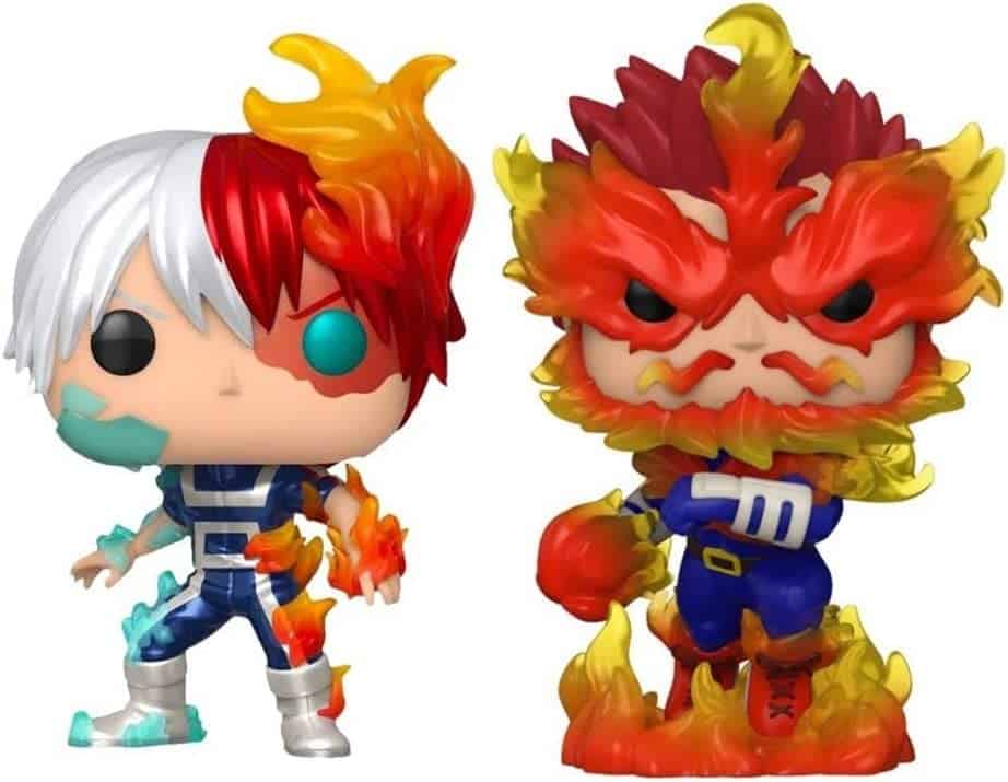 shoto todoroki & endeavor 2-pack