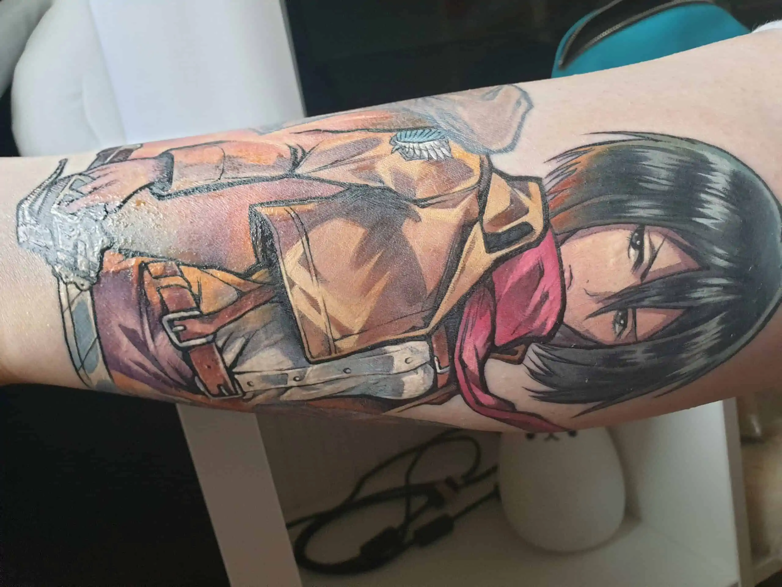 attack on titan tattoo full sleeveTikTok Search