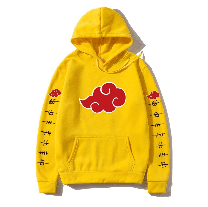 yellow naruto hoodie